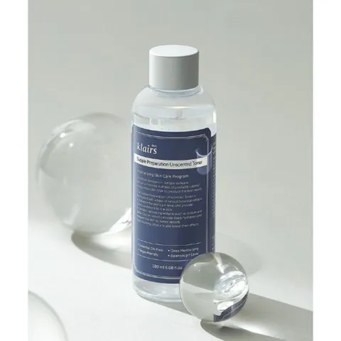 Nước hoa hồng KLairs 180ml dành cho mọi loại da, da mụn và nhạy cảm