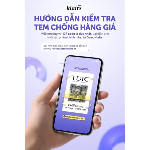 Nước hoa hồng KLairs 180ml dành cho mọi loại da, da mụn và nhạy cảm