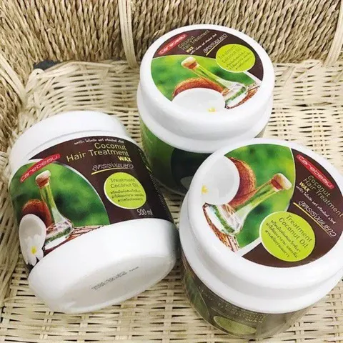 Ủ tóc dừa non Carebeau 500ml Thái Lan, dưỡng ẩm tóc và cung cấp đầy đủ dưỡng chất, giúp tóc siêu mượt