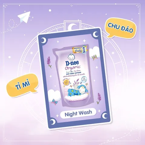 Sét 3 Túi Nước xả vải Dnee Thái Lan 550ml - hàng nội địa Thái làm mềm vải, nhiều mùi hương cho bé yêu
