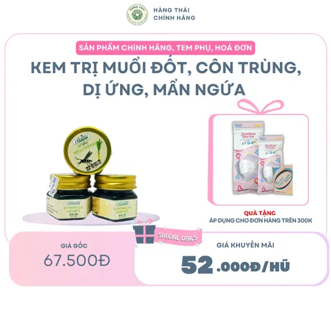 Kem Bôi Chống Muỗi 30 G Đốt Côn Trùng Cắn Green Giảm Ngứa Nhanh Xoa Dịu Vết Cắn Nhanh