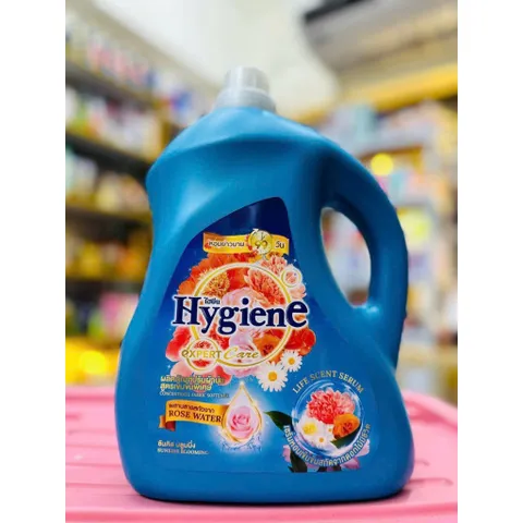 Nước Xả Vải Hygiene Đậm Đặc 3300ml Thái Lan, Lưu Hương Bền Lâu, Làm Mềm Quần Áo - Hùng Thư Thái Lan 843005