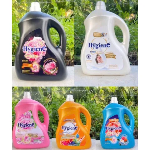 Nước Xả Vải Hygiene Đậm Đặc 3300ml Thái Lan, Lưu Hương Bền Lâu, Làm Mềm Quần Áo - Hùng Thư Thái Lan 843005