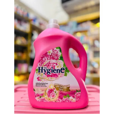 Nước Xả Vải Hygiene Đậm Đặc 3300ml Thái Lan, Lưu Hương Bền Lâu, Làm Mềm Quần Áo - Hùng Thư Thái Lan 843005