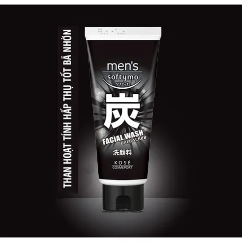 SỮA RỬA MẶT KOSE nam 150g - Dưỡng da mặt sáng mịn, làm sạch sâu, dành cho nam giới, sản phẩm chăm sóc da hiệu quả