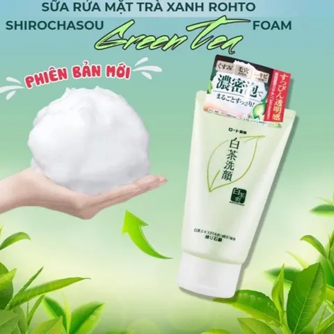 SỮA RỬA MẶT ROHTO da dầu nhờn 100ml - Làm sạch sâu, kiểm soát dầu nhờn, dưỡng da mặt mịn màng