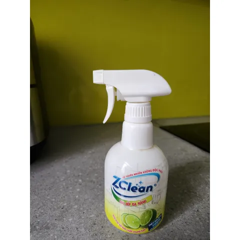 TẨY ĐA NĂNG HỮU CƠ ZCLEAN 500ML - Loại bỏ mọi vết bẩn, an toàn cho sức khỏe, làm sạch hiệu quả cho gia đình
