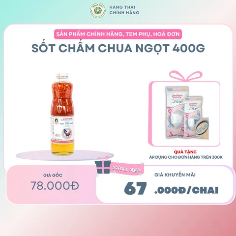 SỐT CHẤM CHUA NGỌT  - gia vị chấm, chế biến hải sản, các món nướng
