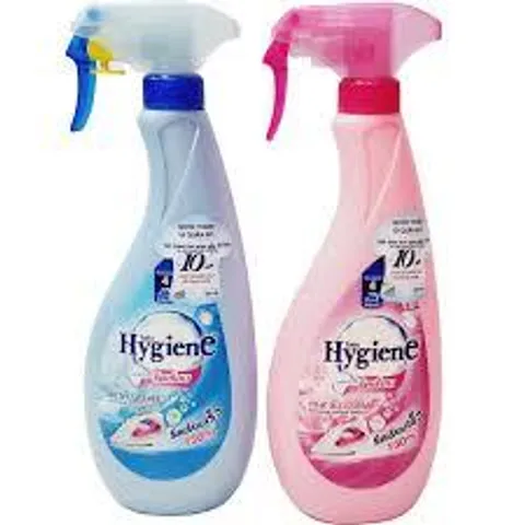 CHAI XỊT ỦI THƠM QUẦN ÁO HYGIENE Thái Lan 550ml giúp ủi thằng quần áo và giữ mùi thơm thơ suốt ngày dài