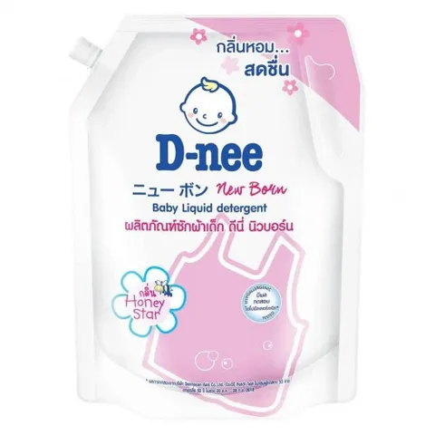 NƯỚC GIẶT DNEE LOẠI TÚI 1400ML - Hương thơm nhẹ nhàng mát dịu giúp quần áo bé yêu luôn thơm tho cả ngày.