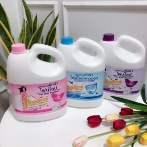 NƯỚC GIẶT FINELINE 3L - ngăn chất bẩn quay trở lại mà không gây kích ứng làn da, bảo vệ từng thớ vải