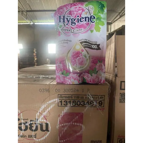 XẢ ĐẬM ĐẶC HYGIENE 1300 ML - Giúp quần áo bền lâu, mềm mại hơn, phù hợp cả cho da nhạy cảm, lưu giữ hương thơm