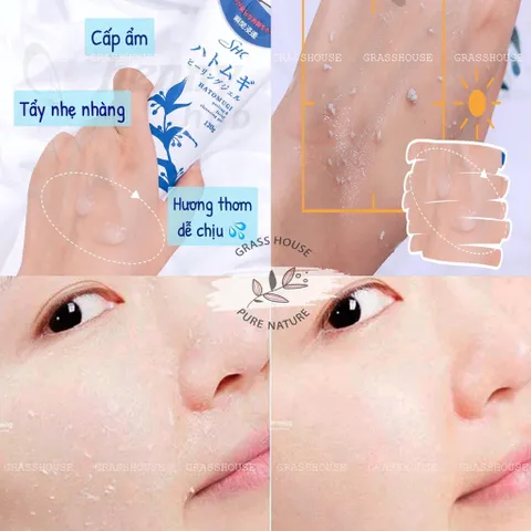 GEL TẨY DA CHẾT MẶT Ý DĨ 120G - 300G - Loại bỏ tế bào chết hiệu quả, làm sạch sâu, dưỡng ẩm, cho làn da mềm mại