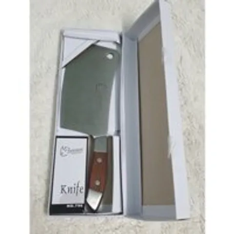 Dao chặt xương KiWi loại tốt, hàng Thái Lan chính hãng, từ inox cao cấp không gỉ siêu bén, cán gỗ dày an toàn, siêu bền