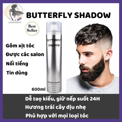 GÔM XỊT TÓC NAM - Kiểu tóc đẹp, giữ nếp suốt ngày, dưỡng tóc chuyên sâu, dễ sử dụng