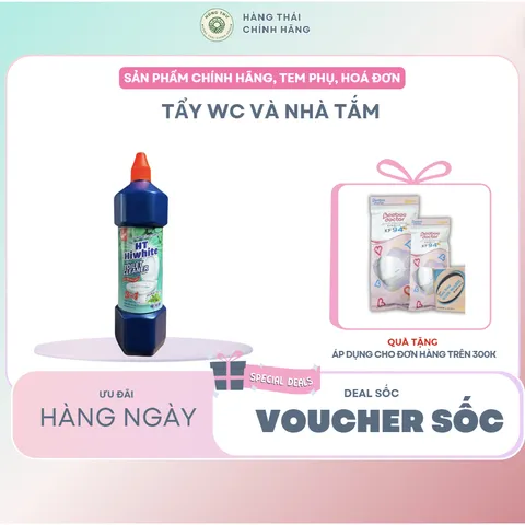 TẨY WC VÀ NHÀ TẮM GẠCH MEN Ố VÀNG 843074