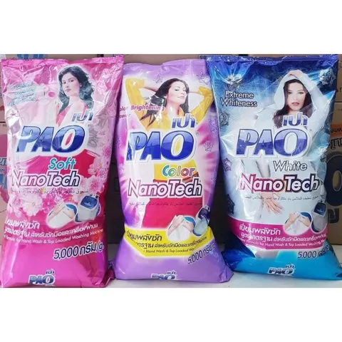 XÀ PHÒNG PAO 4.5KG - Loại bỏ các chất bụi bẩn, làm sạch quần áo, lưu hương thơm lâu ngày