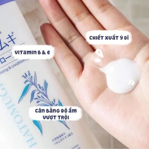 SỮA TẮM Ý DĨ NHẬT 800ML - Dưỡng ẩm sâu, làm sạch da hiệu quả, hương thơm dịu nhẹ, sản phẩm chăm sóc da cao cấp