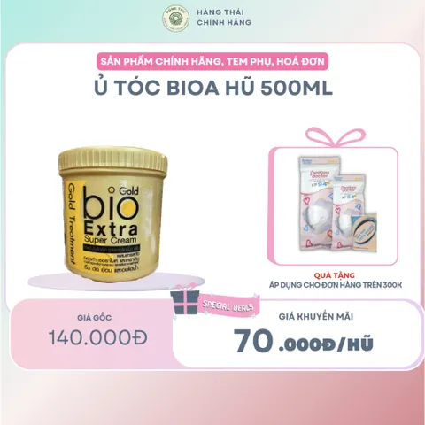 Ủ TÓC BIOA hũ 500ml - Phục hồi tóc khô xơ, hư tổn mạnh, dưỡng ẩm sâu, làm mềm mượt, chăm sóc toàn diện 843097