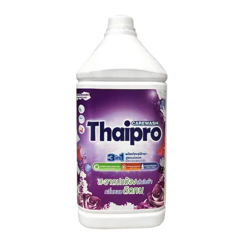 NƯỚC GIẶT XẢ CAO CẤP THAIPRO 3 IN 1 3L (X H T) - giúp giặt sạch những vết bẩn khó giặt , giữ màu quần áo luôn tươi mới v