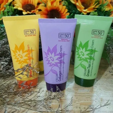 KEM CHỐNG NẮNG CELLIO Hàn Quốc 150g - Bảo vệ da hiệu quả, sản phẩm chăm sóc da từ Hàn Quốc