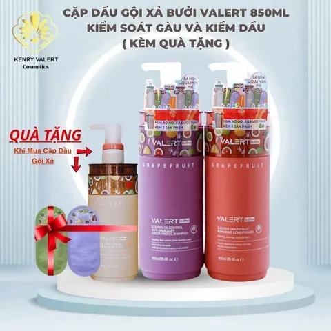 Dầu gội Bưởi chống rụng tóc và kích thích mọc tóc 850 ml TẶNG CHAI SỮA TẮM 300ML