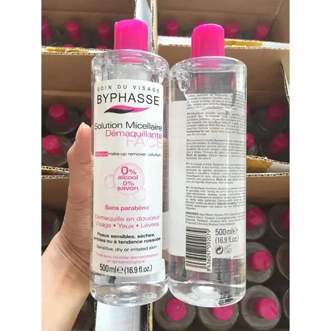 NƯỚC TẨY TRANG BYPHASSE SOLUTION MICELLAIRE 400ml - Làm sạch sâu, dịu nhẹ cho mọi loại da