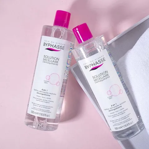 NƯỚC TẨY TRANG BYPHASSE SOLUTION MICELLAIRE 400ml - Làm sạch sâu, dịu nhẹ cho mọi loại da
