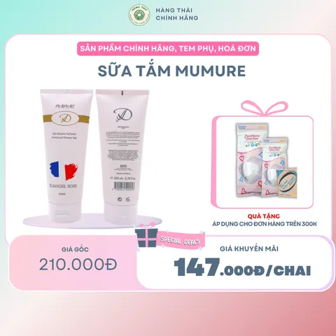 SỮA TẮM MURMURE - Sản phẩm chăm sóc da với công thức dịu nhẹ, làm sạch sâu và dưỡng ẩm, dành cho mọi loại da