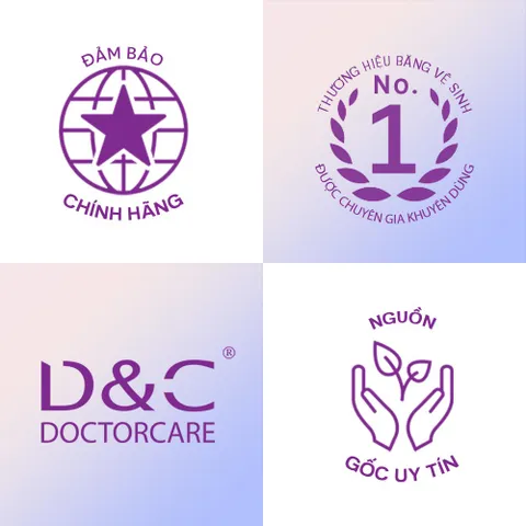 Băng vệ sinh Doctor Care ban ngày 8 miếng mẫu mới, date mới nhất, cập nhật hàng khuyến mại