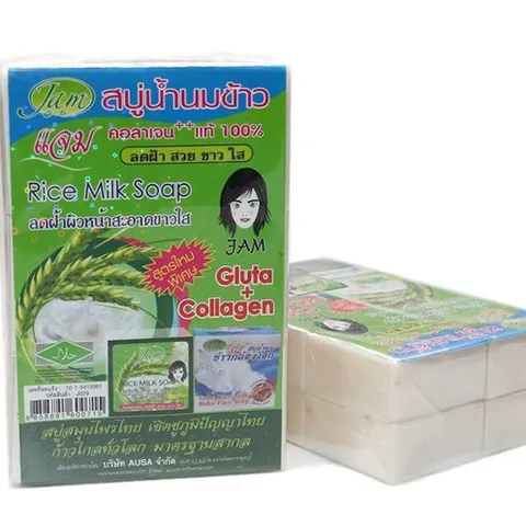 XÀ PHÒNG TRÁNG DA JAM - Làm sạch làn da, nuôi dưỡng làn da trắng mịn