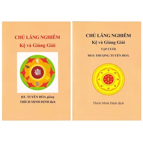 SỔ TAY Chú Lăng Nghiêm - Kệ Và Giảng Giải (Bộ 2 Tập)