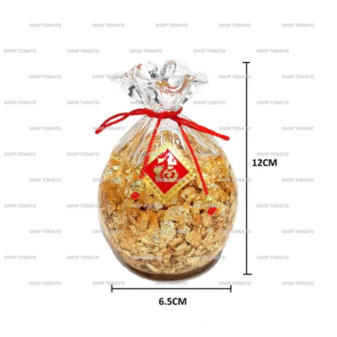 Túi Tiền Vàng Phong Thủy 01 Cao 12Cm