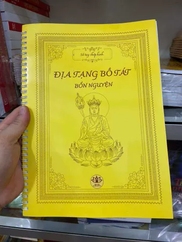 10 quyển vở chép Kinh Địa Tạng khổ a5 in mờ giá sỉ