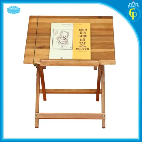 Kệ tụng kinh ,kệ đọc sách gỗ tự nhiên 100% gấp gọn sau khi sử dụng cao cấp DƯƠNG KHOA SHOP