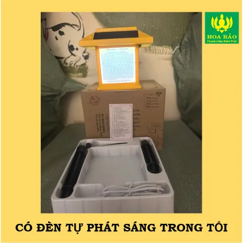Máy Niệm Phật Năng Lượng Mặt Trời Ngôi Nhà, Có Đèn MỚI DƯƠNG KHOA SHOP