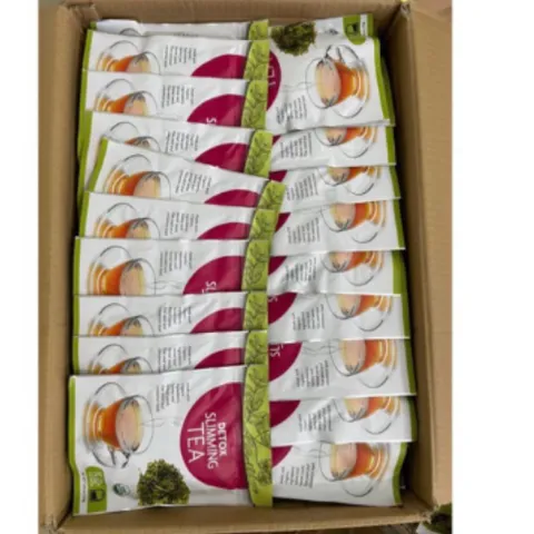 Trà super detox tea/ Detox Slimming tea của Mỹ / Trà thảo mộc Organic của Mỹ 1 gói 15 túi lọc nhỏ 30g