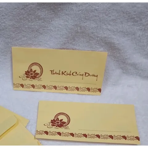 BAO THƠ CÚNG DƯỜNG THƯỜNG - SẤP 100 BAO THƯ THÀNH KÍNH CÚNG DƯỜNG SIÊU ĐẸP DƯƠNG KHOA SHOP