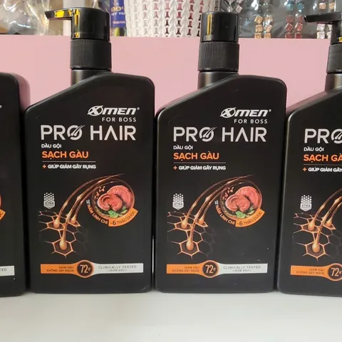 X-Men Dầu Gội Hỗ Trợ Sạch Gàu & Giúp Giảm Rụng For Boss Pro Hair 350g - 350g
