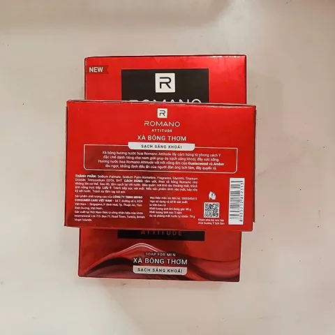 Xà Bông Cục Romano Attitude 90g Hương Thơm Nam Tính