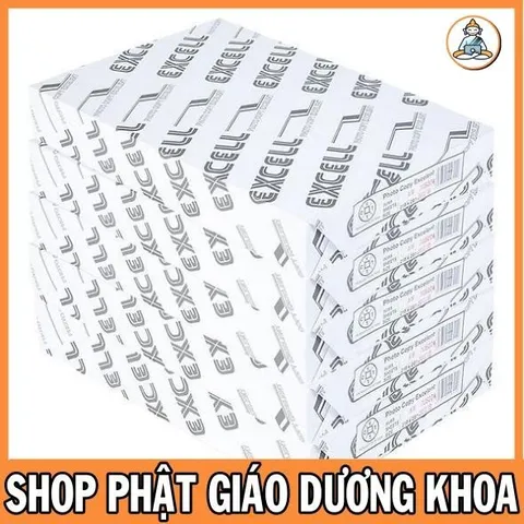 Giấy A4 Exccel Định Lượng 70 gsm - Giấy In Excel  A4 , 1 Lốc