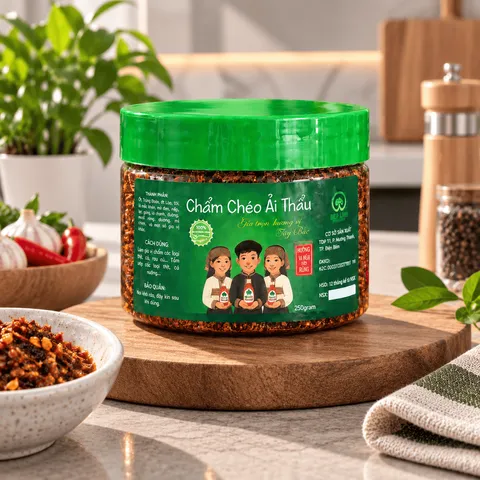 Chẩm chéo Ải Thẩu đặc sản Tây Bắc - gia vị mắc khén, hạt dổi, ớt trung đoàn, tỏi ta - 250G