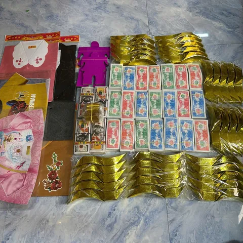 6K PHÍ SÀN, TRỌN BỘ GIẤY TIỀN VÀNG BẠC, ÁO QUẦN CÚNG TRẢ NỢ THIÊN KHỐI ĐẦY ĐỦ NHẤT (TẶNG KÈM KINH)