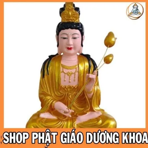 GIEO DUYÊN,  TÔN TƯỢNG MẸ ĐẠI THẾ CHÍ BỒ TÁT CAO 30CM GIÁ SĨ  DƯƠNG KHOA SHOP 0398-142-241