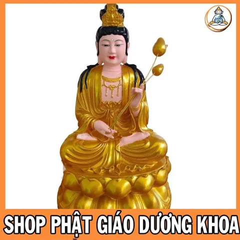 GIEO DUYÊN,  TÔN TƯỢNG MẸ ĐẠI THẾ CHÍ BỒ TÁT CAO 30CM GIÁ SĨ  DƯƠNG KHOA SHOP 0398-142-241