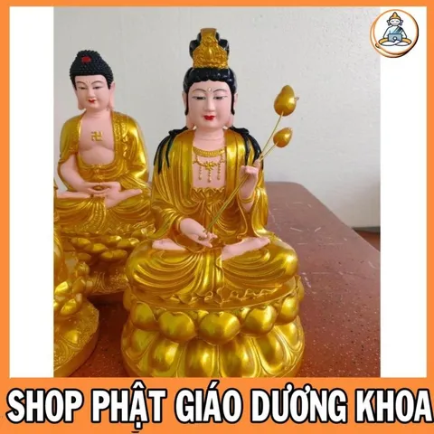 GIEO DUYÊN,  TÔN TƯỢNG MẸ ĐẠI THẾ CHÍ BỒ TÁT CAO 30CM GIÁ SĨ  DƯƠNG KHOA SHOP 0398-142-241
