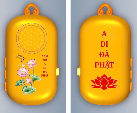 MÁY NIỆM PHẬT MINI ĐEO CỔ  CƯ SĨ NHUẬN ĐỨC - MẪU NGẨU NHIÊN