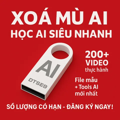 USB dạy AI Thực Chiến 16gb