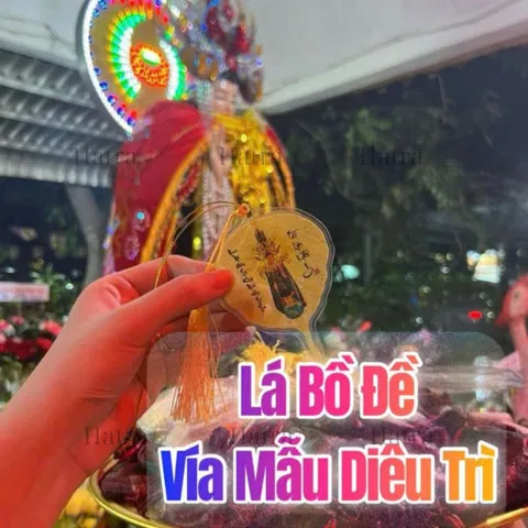 10 Lá Bồ Đề Mẹ Diêu Trì Thánh Mẫu (Cầu làm ăn Tài Lộc ,May Mắn) ĐÃ XIN LỘC