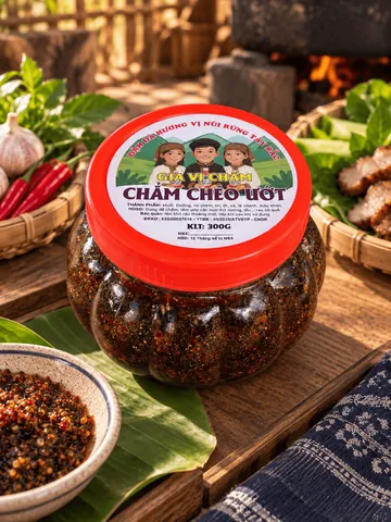 Chẩm Chéo Ướt Tây Bắc 300G – Gia Vị Chấm Đặc Sản Điện Biên